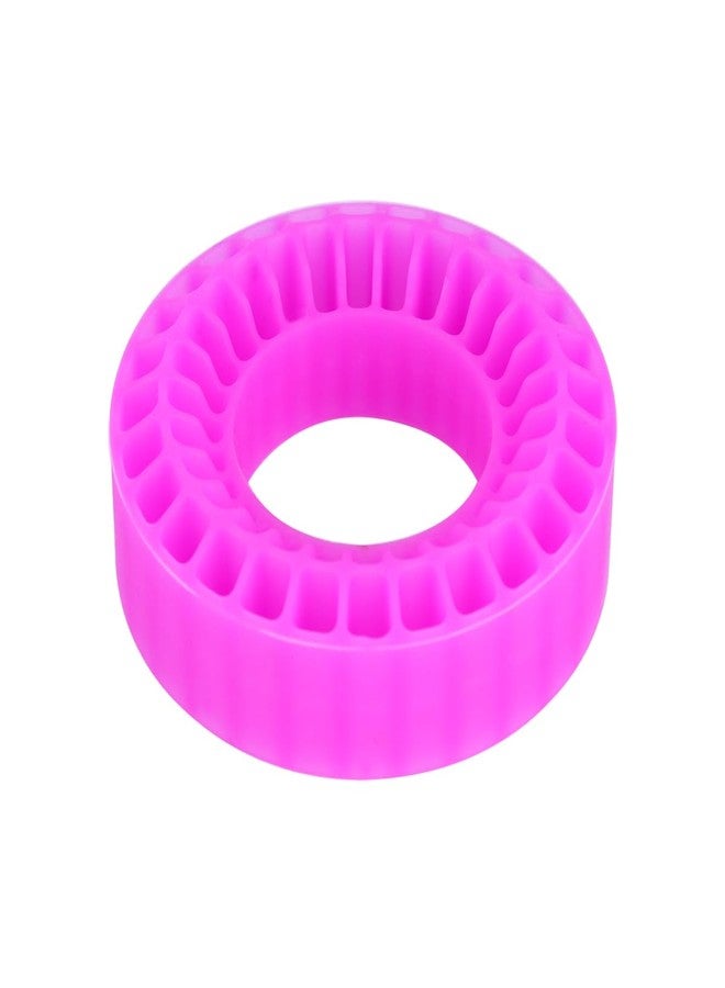 VNUHV 4pcs Silicone Rubber Inserts 55mm 1.0" Wheel Tires for 1/24 1/18 RC Car Crawler SCX24 Fcx24 TRX4M Enduro24 (Pink) - Image 2